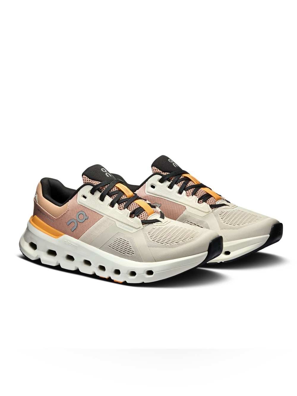 On Running Cloudrunner 2 Sneakers in Peach and Tangerine - Women’s Size 8.5